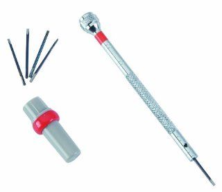 Optima 55 663 Individual Screwdriver with Spare Blades Watch Repair Kit Watches