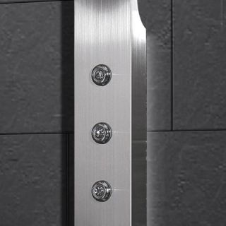 Ariel Bath Stainless Steel Thermostatic Shower Panel   A303