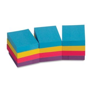 Adhesive Notes,Plain,1 1/2x2,100 Sheets per Pad,12 Pads per Pack