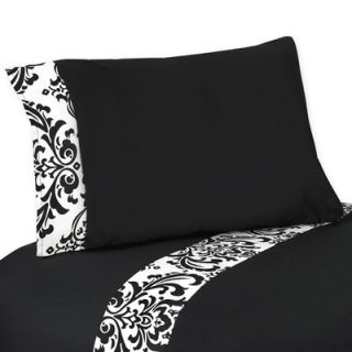Sweet Jojo Designs Isabella Black and White Collection Twin Bedding