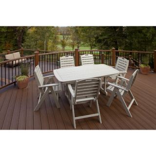 Trex Outdoor Trex Outdoor Yacht Club 7 Piece Dining Set with Cushion