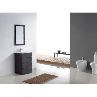 Virtu Bruno 24 Contemporary Bathroom Vanity Set