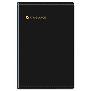 Deluxe Monthly Pocket Planner, Unruled, 3 1/2 x 6 1/8, Black, 2013