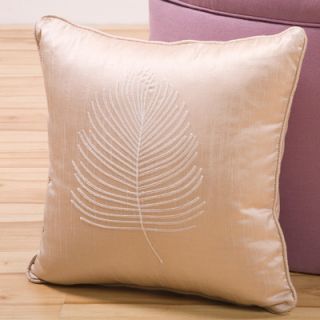 Sandy Wilson Organic Decorative Pillow with Embroidery