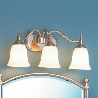 Bath vanity light Number of lights 3 Opal Etched Glass Tritan
