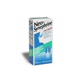 N 665 Spray Nasal Neo Synephrine 0.25% Mild 15mL Bt by Bayer Consumer Products  Part no. N 665