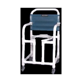 Anthros Medical 18 Horseshoe Commode Shower Chair with 3 Casters