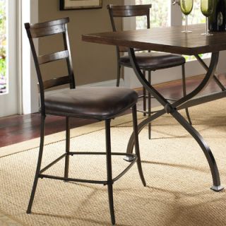hillsdale cameron ladder back non swivel counter stool in
