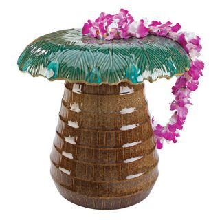 Tiki Palm Tree Garden Stool