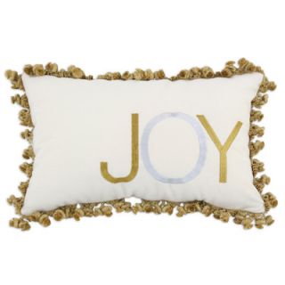Chooty & Co Hondo Embroidered JOY Pillow
