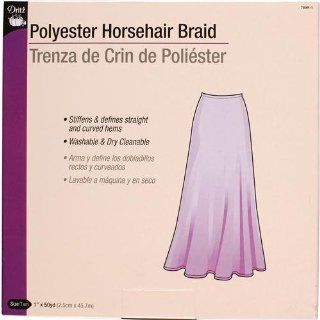 Dritz Polyester Horsehair Braid, 1 Inch by 50 Yard