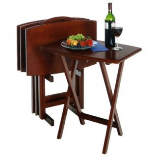 Winsome Regalia TV Table Set with Stand (Set of 4)