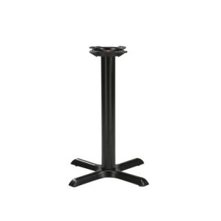 Regal Black Steel Table Base with Round or Square Table Top