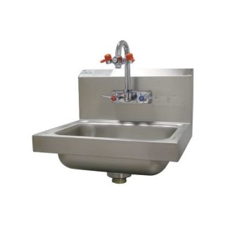 Advance Tabco 17 x 15 Hand Sink with Faucet