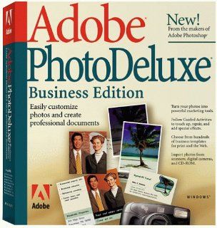 Adobe PhotoDeluxe Business Edition 1.0 [Old Version] Software
