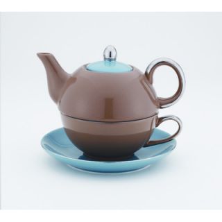 Yedi Houseware Siena 14 oz. Tea for One with Saucer