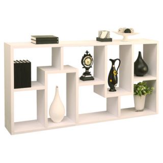 Hokku Designs Bradshaw Unique Bookcase / Display Cabinet in White
