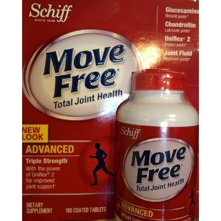 Schiff Move Free Advanced Total Joint Health dietary supplement, 160 coated tablets Health & Personal Care
