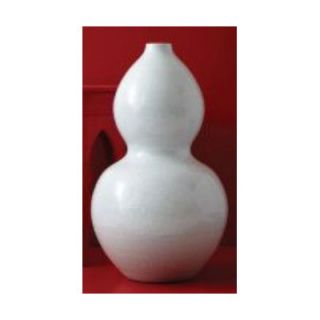 Tozai Au Courant Blanc De Chine Embossed Gourd Vase
