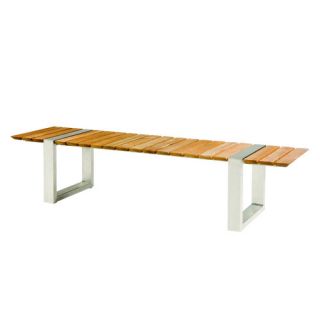 Boca Teak and Stainless Steel Picnic Bench