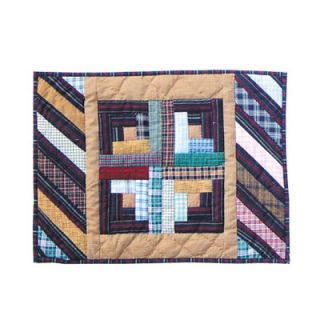 Patch Magic Dusty Diamond Log Cabin Placemat (Set of 4)