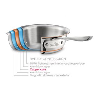 All Clad Copper Core 7 Piece Cookware Set