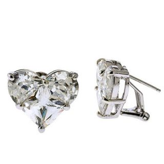 Rozzato Designer Inspired Cubic Zirconia Diamond Earrings