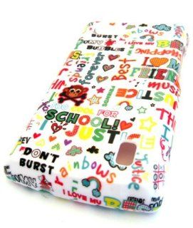 MetroPCS LG MS695 Optimus M+ Monkey and Friends Forever Design Accessory Case Skin Cover HARD Cell Phones & Accessories