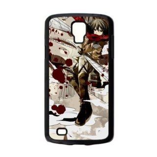 Happy Xmas Mikasa  Attack On Titan/Shingeki No Kyojin Hot Japanese Anime Durable Case Cover For Samsung Galaxy s4 Active i9295 Cell Phones & Accessories