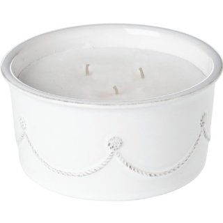 Juliska Berry And Thread Outdoor Citronella Candle Whitewash  