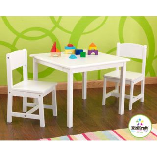 KidKraft Personalized Aspen Kids 3 Piece Table and Chair Set