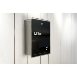 Architectural Mailboxes Soho Powder Coated Wall Mounted Mailbox