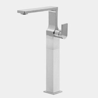 Sigma 1.230028.40 Polished Brass Pvd 2300 Stixx Single Hole Tall Vessel Lav   Touch On Bathroom Sink Faucets  