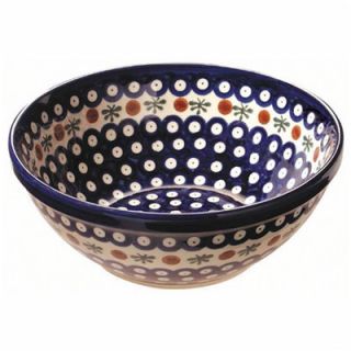 polish pottery 16 oz soup cereal bowl