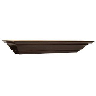 Woodland Home Dcor CMS24E 24 Inch Espresso Crown Mouling Shelf   Staircase Hardware  