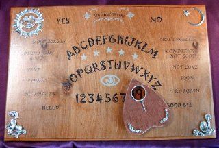 MYSTERY ORACLE   All Wood Ouija Board Toys & Games