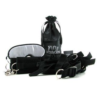 Offical Fifty Shades of Grey Pleasure Collection hard Limits Bed Restraint Kit Health & Personal Care