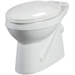 Bathroom Anywhere 1.6 GPF Elongated Rear Discharge 2 Piece Toilet with