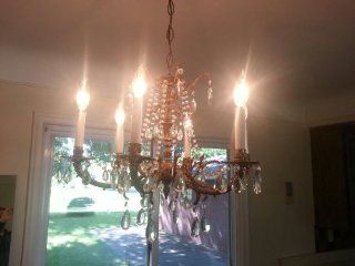 French Vintage 1950s Chandelier 