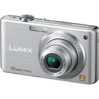 Panasonic DMC FS8S LUMIX 10.1 MP Compact Digital Camera w/ 4x Optical Zoom (Silver)  Point And Shoot Digital Cameras  Camera & Photo
