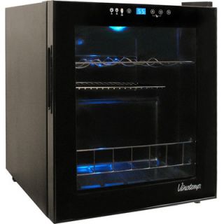 Vinotemp VT 16 Thermoelectric Wine Cooler with Stainless Door