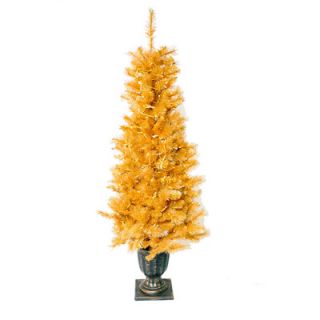 Vickerman Glitter 6 Gold Cashmere Artificial Christmas Tree with 300