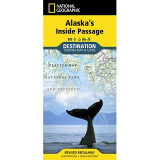 National Geographic Maps Alaskas Inside Passage Map