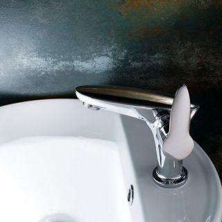 Fresca Platinum Rienza Single Handle Deck Mount Vanity Faucet