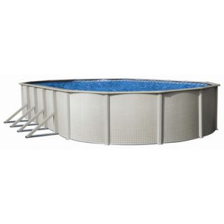Backyard Leisure by Wilbar Oval 52 Deep Impressions Above Ground Pool