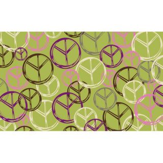 Tween Green Peace Rug