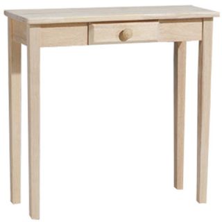 International Concepts Rectangular Hall Console Table