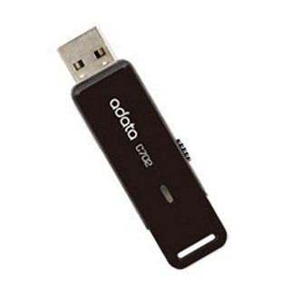 ADATA C702 4 GB USB 2.0 Flash Drive 4GC702BK (Black) Electronics