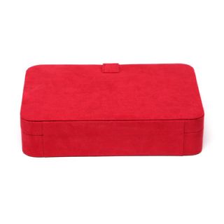 Mele & Co. Renee 2.38 High Jewelry Travel Case in Ruby Red
