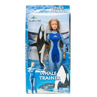 SeaWorld Female Whale Trainer Doll Toys & Games